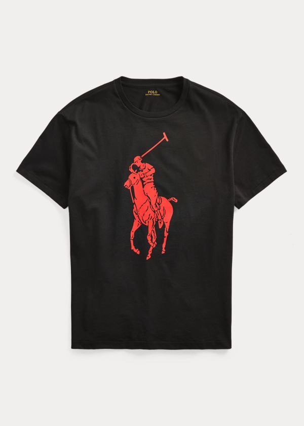 T Shirt Polo Ralph Lauren Custom Slim Fit Jersey Homem 78359-MTPR